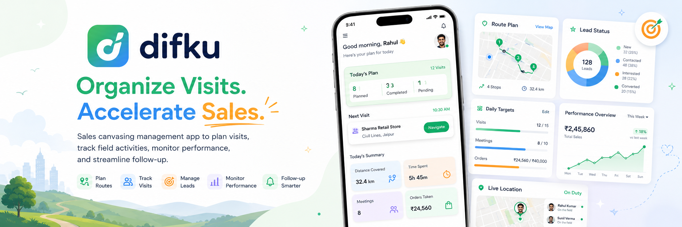 difku - Sales Canvassing Management